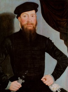 Saksa: Miesmuotokuva Miesmuotokuva tekijältä Lucas Cranach the Younger