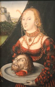 Salome tekijältä Lucas Cranach the Younger