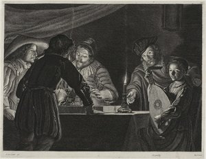 Backgammon-pelaajat tekijältä Lucas Emil Vorsterman