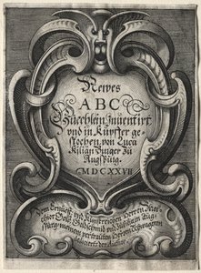 Uusi ABC-vihkonen, 1627. tekijältä Lucas Kilian