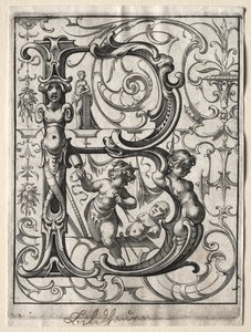 Uusi ABC-vihkonen: B, 1627. tekijältä Lucas Kilian