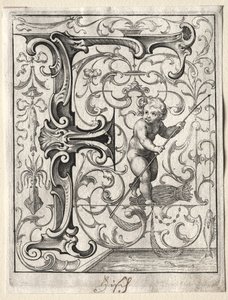 Uusi ABC-vihkonen: F, 1627. tekijältä Lucas Kilian