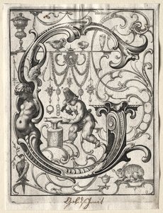 Uusi ABC-vihkonen: G, 1627. tekijältä Lucas Kilian