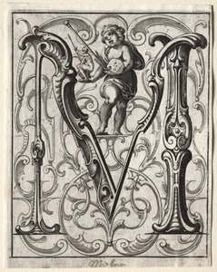 Uusi ABC-vihkonen: M, 1627. tekijältä Lucas Kilian