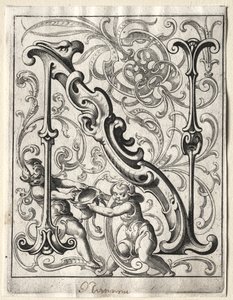 Uusi ABC-vihkonen: N, 1627. tekijältä Lucas Kilian