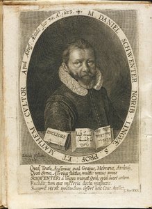 Daniel Schwenterin muotokuva 1585-1636 tekijältä Lucas Kilian