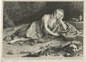 Katuva Maria Magdaleena luolassa