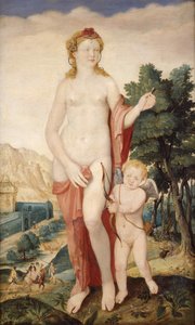 Venus ja Amor, 1500-luvun toinen puolisko.