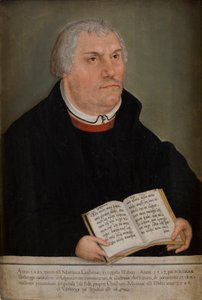 Martti Lutherin (1483–1586) muotokuva (öljy taululle)