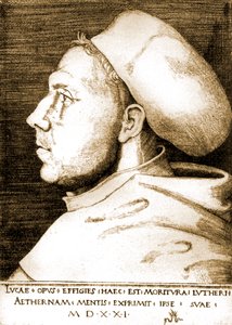 Martti Luther munkina tekijältä Lucas the Elder Cranach