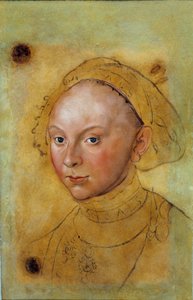 Catherine de Brunswick Grubenhagenin muotokuva Lucas Cranachin maalaus (1472-1553) tekijältä Lucas the Elder Cranach