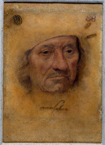 Tohtori Petrus von Clapisin muotokuva Piirustus Bruynin pastellivärillä Lucas Cranach Vanhan koulusta (tai vanhemmasta) tekijältä Lucas the Elder Cranach