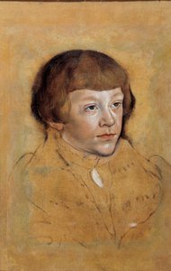 Muotokuva Saksin prinssistä Lucas Cranach vanhemman piirustus (1472-1553) tekijältä Lucas the Elder Cranach