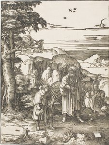 Abraham ja Iisak tekijältä Lucas van Leyden