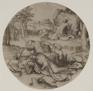 Agony in the Garden tekijältä Lucas van Leyden