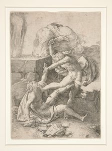 Cain Killing Abel, Aadamin ja Eevan historiasta tekijältä Lucas van Leyden