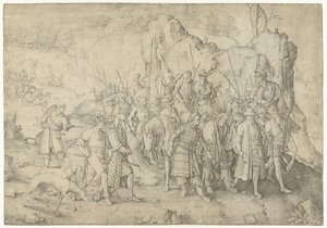 Paavalin kääntymys tekijältä Lucas van Leyden