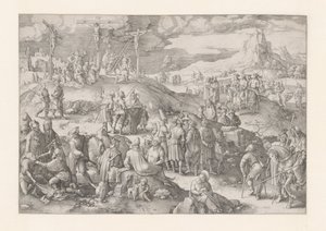 Golgatan vuori tekijältä Lucas van Leyden