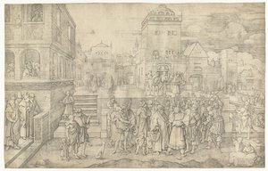 Suuri Ecce Homo tekijältä Lucas van Leyden