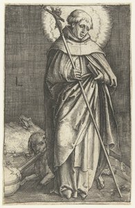 Pyhä Dominic tekijältä Lucas van Leyden