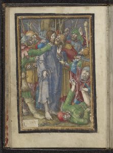 Kristuksen vankeus Passion of Christ (sarjan nimi) tekijältä Lucas van Leyden