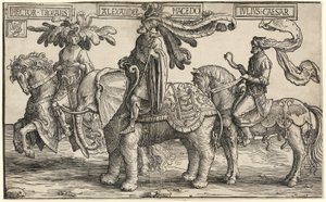 Hector of Troy, Alexander Makedonian, Julius Caesar, Yhdeksän sankaria tekijältä Lucas van Leyden