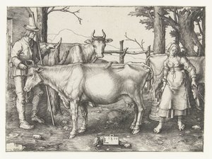 Maitotyttö tekijältä Lucas van Leyden