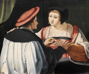 Kihlattu Kihlattu, n. 1525. tekijältä Lucas van Leyden