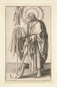 Pyhä Jaakob Suurempi (tai Vanhin) sarjasta: Kristus ja apostolit tekijältä Lucas van Leyden