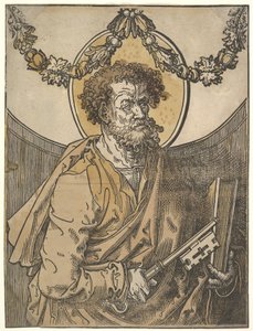 Pyhä Pietari, 1515. tekijältä Lucas van Leyden