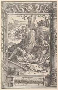 Simson ja Delilah, n. 1517. tekijältä Lucas van Leyden