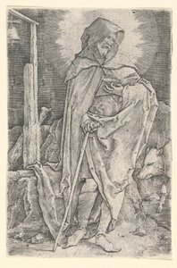 St. Anthony, n. 1521. tekijältä Lucas van Leyden