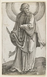 Pyhä Bartolomeus, 1510 tekijältä Lucas van Leyden