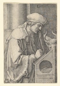 Pyhä Luukas, 1518. tekijältä Lucas van Leyden
