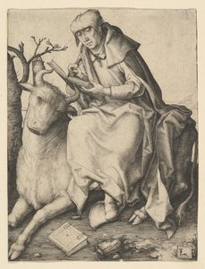 St. Luke, n. 1508. tekijältä Lucas van Leyden
