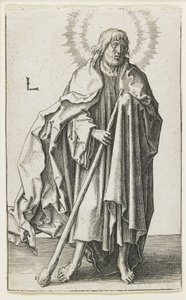 St. Thaddeus, 1510 tekijältä Lucas van Leyden
