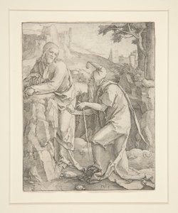Kristuksen kiusaus tekijältä Lucas van Leyden