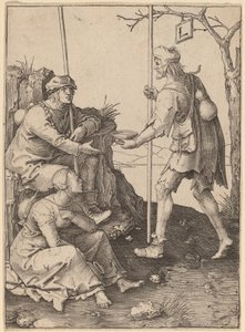 Kerjäläiset tekijältä Lucas van Leyden
