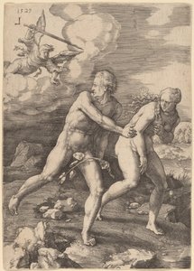 Karkottaminen paratiisista tekijältä Lucas van Leyden