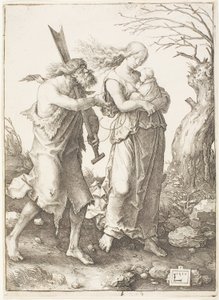Karkottaminen paratiisista tekijältä Lucas van Leyden