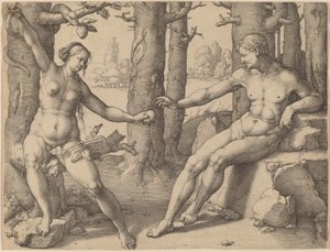 Ihmisen lankeemus tekijältä Lucas van Leyden