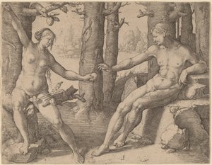 Ihmisen lankeemus tekijältä Lucas van Leyden