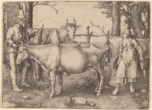 Maitotyttö tekijältä Lucas van Leyden