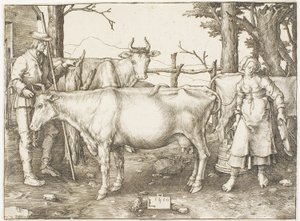 Maitotyttö tekijältä Lucas van Leyden