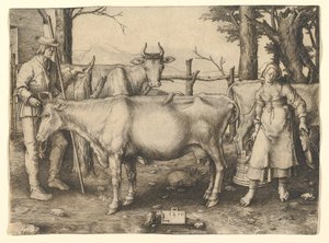 Maitotar, 1510. tekijältä Lucas van Leyden