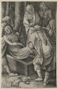 Passion: Kristuksen hautaaminen tekijältä Lucas van Leyden