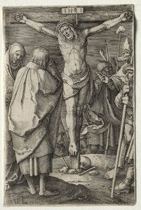 Passion: Ristiinnaulitseminen, 1521. tekijältä Lucas van Leyden