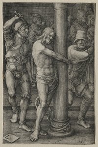 The Passion: The Flagelling, 1521. tekijältä Lucas van Leyden