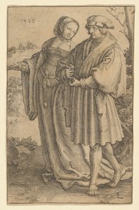 Promenade, 1520. tekijältä Lucas van Leyden