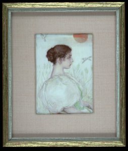 Nuoren tytön päällikkö, n. 1900. tekijältä Lucia Fairchild Fuller